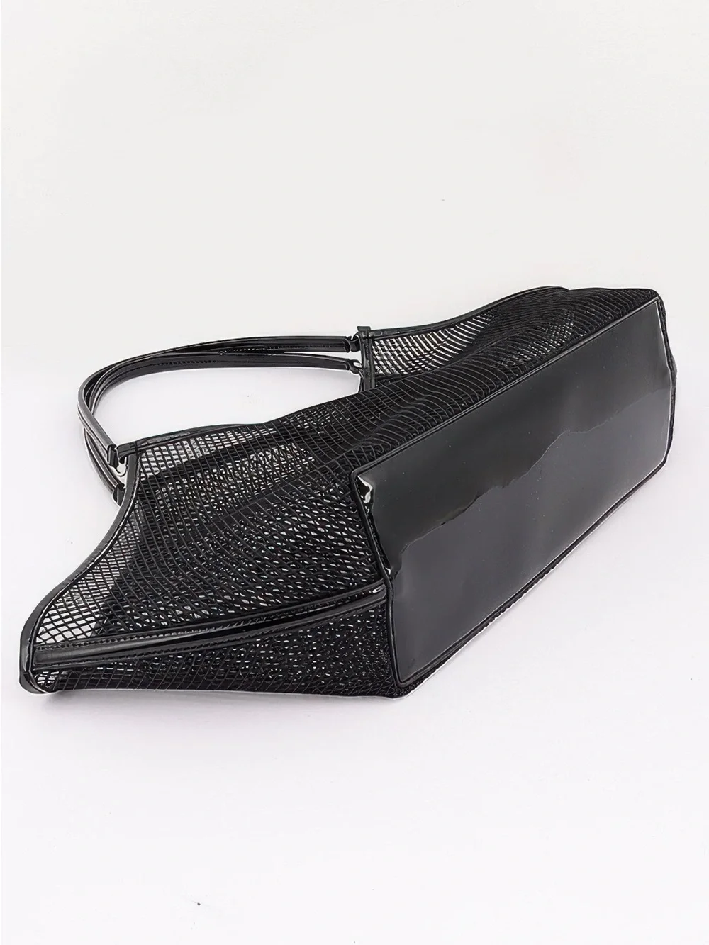 Mesh Tote Bag With Removable Liner